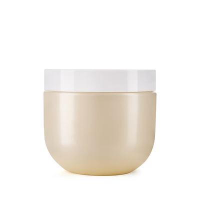 300ML RPET Wide Mouth PET Jar Cosmetic Jars With Screw Caps For Cream